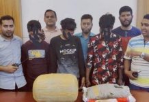 বরিশালে কোতয়ালী পুলিশের অভিযানে ১২কেজি গাঁজাসহ আটক ৩