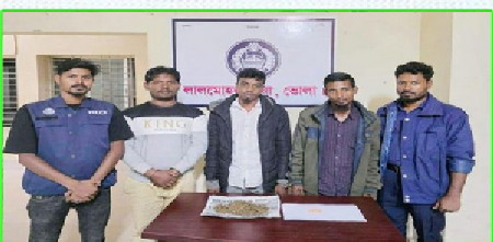 লালমোহনে ইয়াবা ও গাঁজাসহ আটক-৩