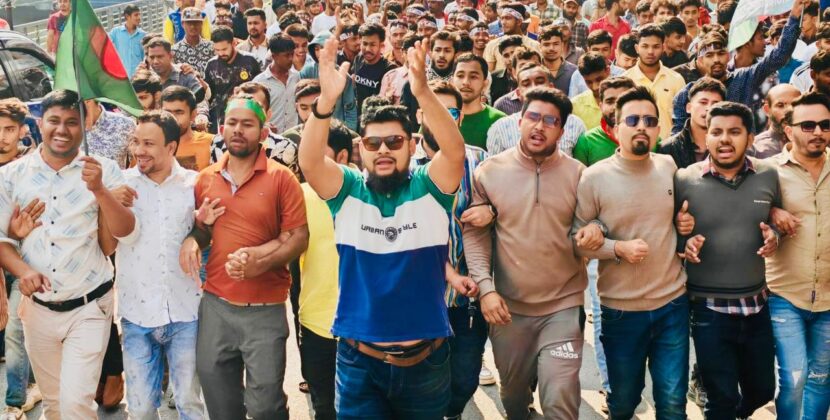 মহান বিজয় দিবসে তরিকুল ইসলাম তারেকের নেতৃত্বে বরিশালে ছাত্রদলের বর্ণাঢ্য মিছিল অনুষ্ঠিত