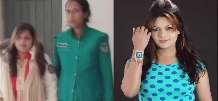 দত্তকের আড়ালে শিশু নির্যাতন ও ধর্মান্তর আদালতের নির্দেশে বরিশালে গ্রেপ্তার এডলিন বিশ্বাস।