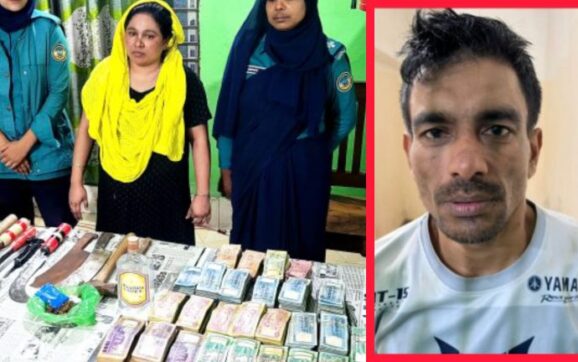 বরিশালে কুখ্যাত মাদক কারবারি ও পলাতক আসামী মান্না সুমন আটক