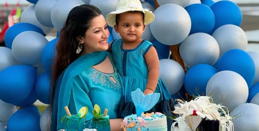 মেয়ের জন্মদিনে আবেগে ভাসলেন পরীমণি
