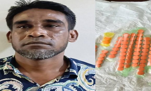 বরিশাল এয়ারপোর্ট থানার সফল অভিযান ১০০ পিস ইয়াবাসহ মাদক কারবারি গ্রেফতার