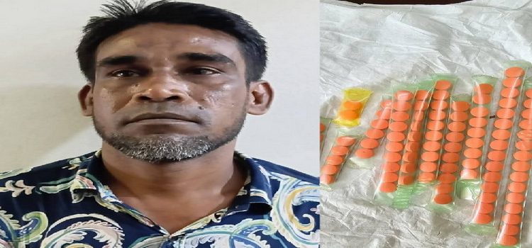 বরিশাল এয়ারপোর্ট থানার সফল অভিযান ১০০ পিস ইয়াবাসহ মাদক কারবারি গ্রেফতার