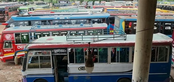 খুলনা-বরিশাল বিভাগের ৫ জেলায় ১৪ জুন থেকে পরিবহন ধর্মঘটের ঘোষণা