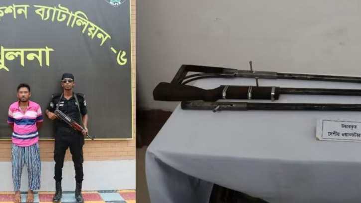 সুন্দরবনে জলদস্যুদের অস্ত্র সরবরাহকারী সবুর শেখ অস্ত্রসহ গ্রেফতার